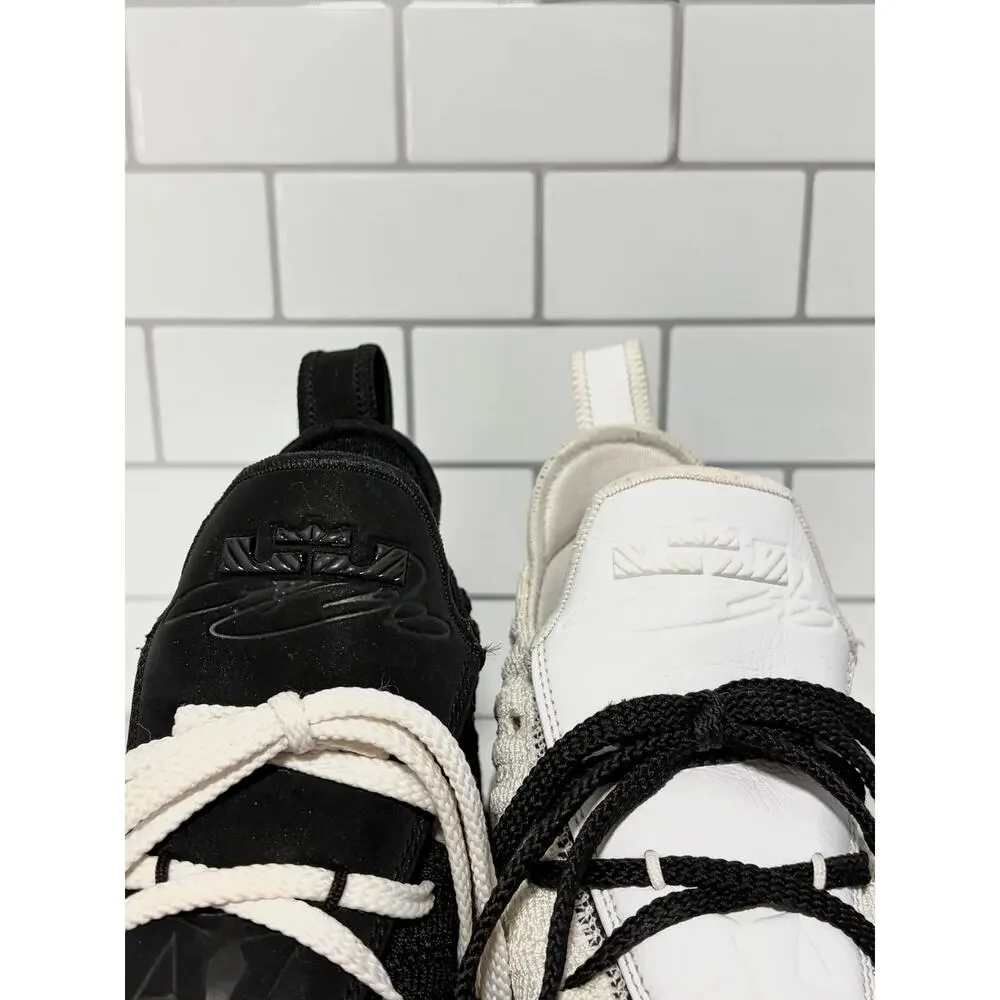 Nike LeBron 16 GS Equality 2019 Black White Shoes AQ2465-100 Youth Edition Y7